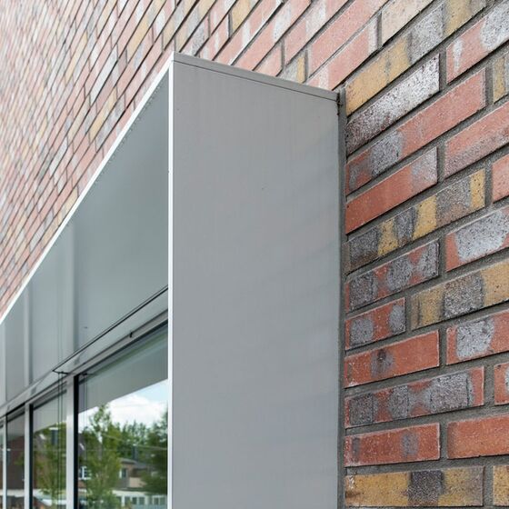 Bougie Architektur Detail Unternehmenssitz